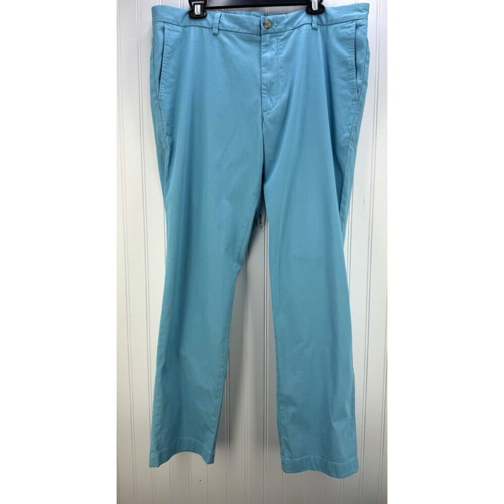 Vineyard Vines Breaker Pant Men's Size 38x32 Bora Blue Chinos Golf